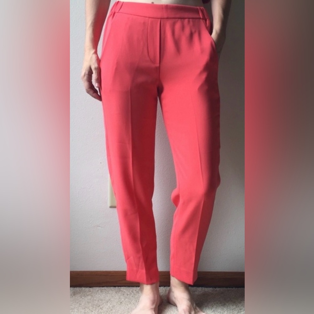 J. Crew Women's Straight Leg Coral Pants